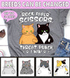 Rock Paper Scissors Cats Personalized Shirt - TS064PS