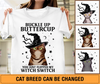 Buckle Up Buttercup Cat Personalized Shirt - TS059PS