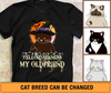 Hello Darkness My Old Friend Cat Personalized Shirt - TS074PS
