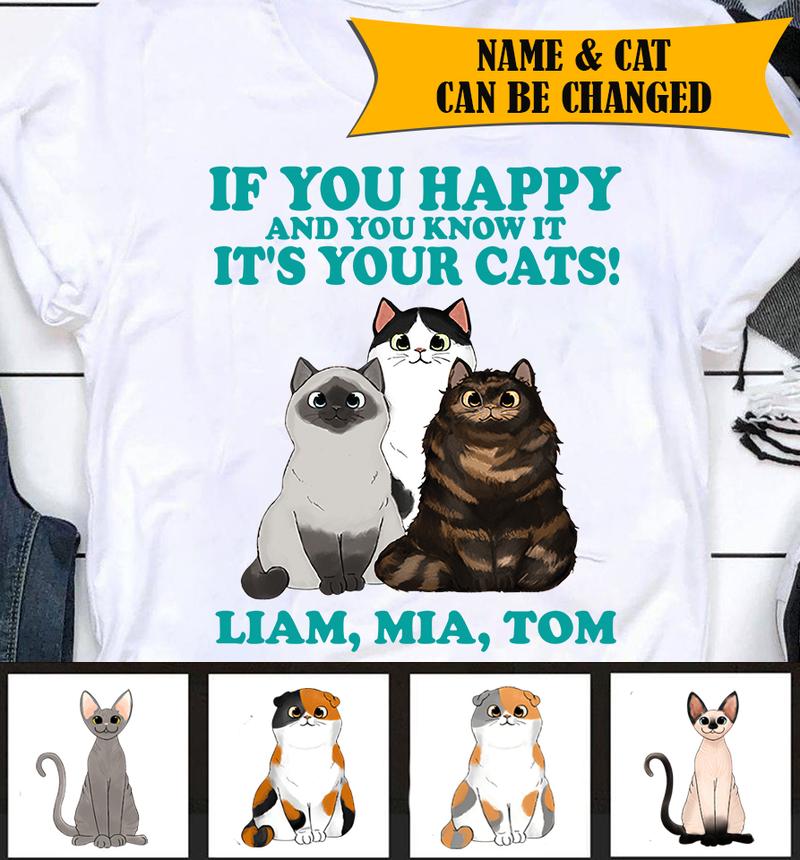 It's Your Cats Personalized Shirt - TS036PS