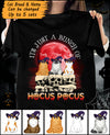 It's Just A Bunch Of Hocus Pocus Cats Personalized Shirt - TS062PS