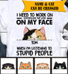 Control The Look On My Face Cats Personalized Shirt - TS044PS