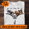Zipper Pocket And Dogs Personalized Shirt - TS049PS