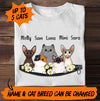 Cats Daisy And Zipper Personalized Shirt - TS047PS