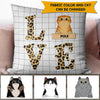 Love Cat Personalized Pillow - PL002PS