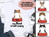 Cat With Empty Bowl Personalized Shirt - TS003PS