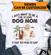 Be A Stay At Home Dog Mom Personalized Shirt - TS045PS