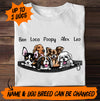 Zip Pocket Dogs Personalized Shirt - TS048PS