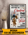 Feel The Horse Thoughts Personalized Poster - PT011PS