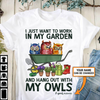 Personalized Owl T-shirt - TS120PS