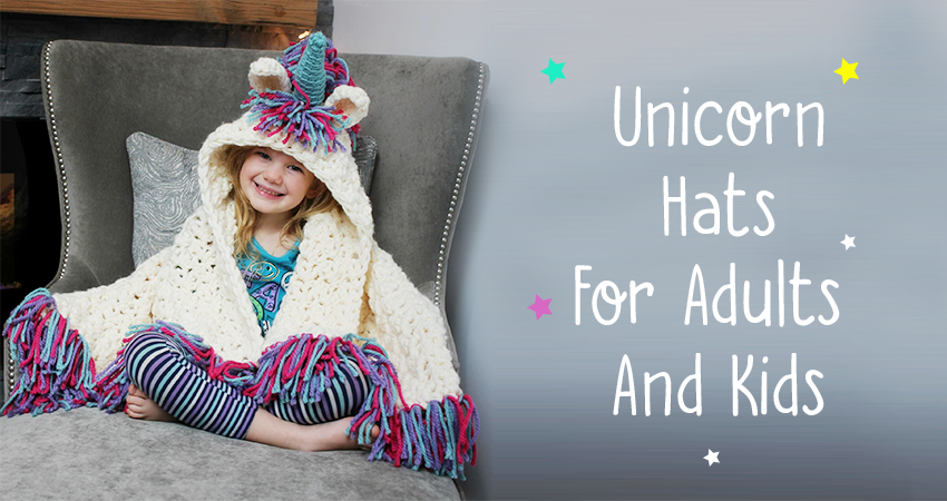 Unicorn Hats for Adults and Kids Collection to Refresh Your Style