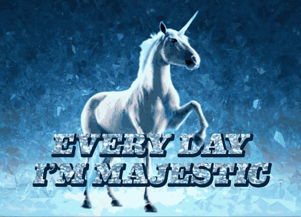 Unicorn Gif: Selected Collection of 15 Funniest Unicorn Gif