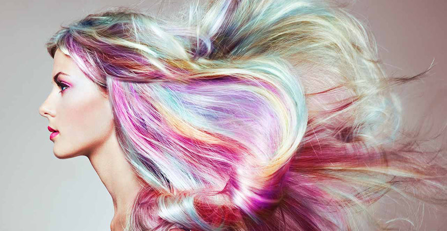 How to transform yourself to a Unicorn with rainbow hair?