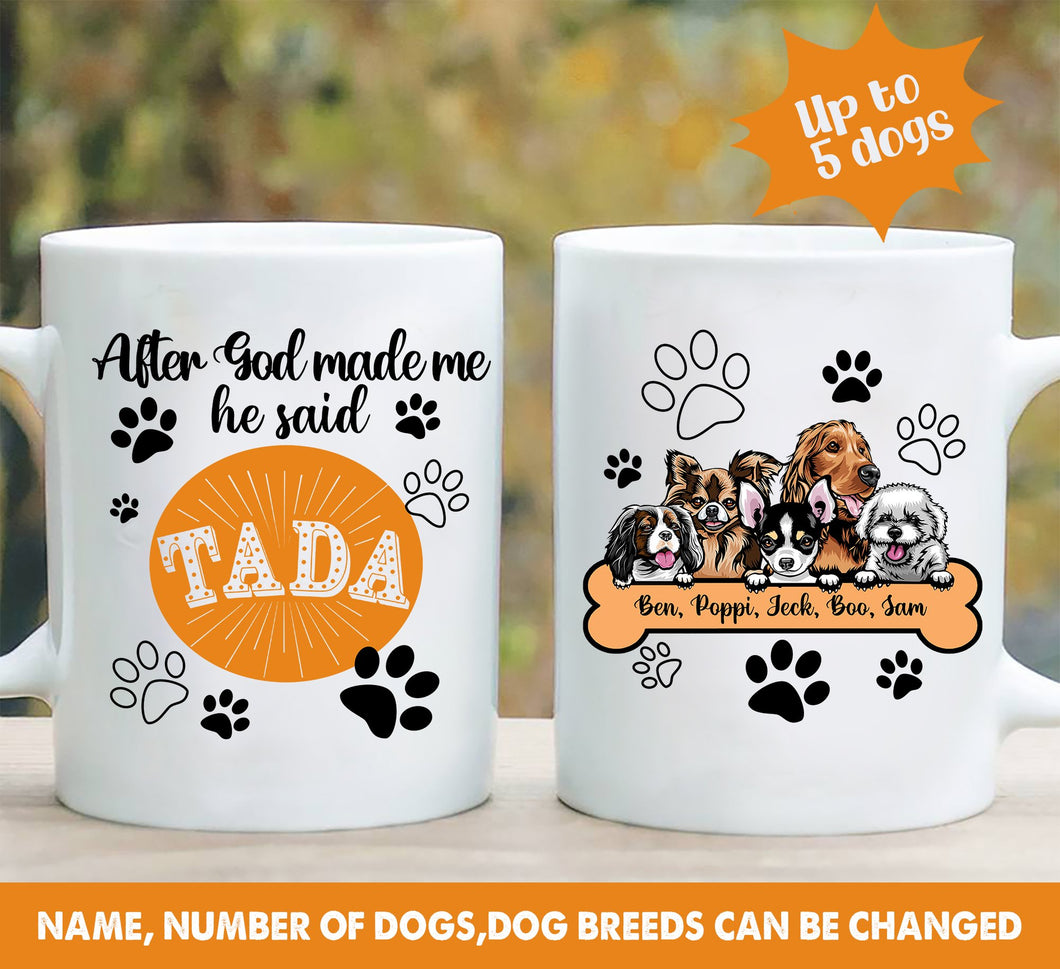 Tada Dog Personalized Mug - MG001PS