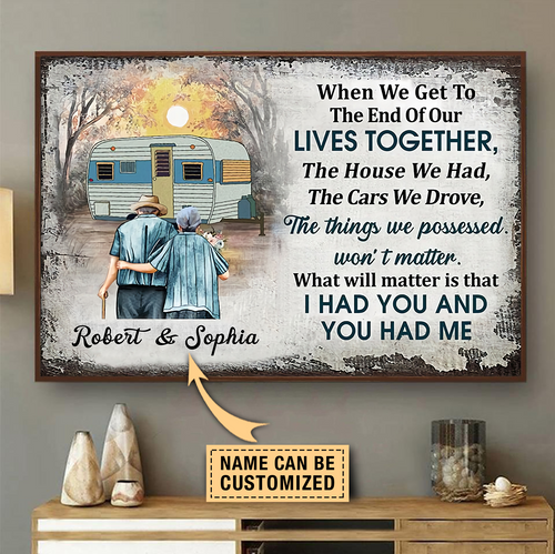 Personalized Camping Poster - PT102PS