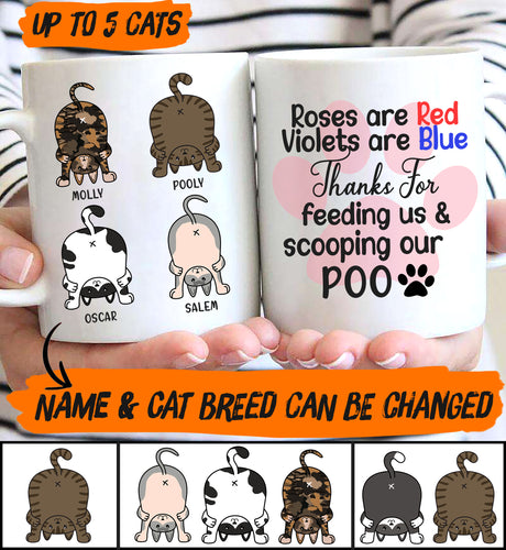 Thanks From Cats Personalized Mug - MG004PS