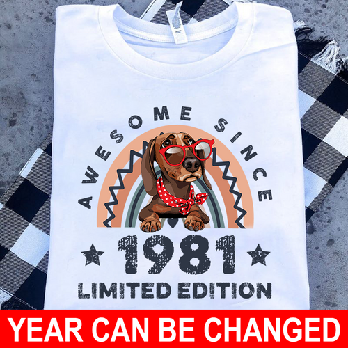 Personalized Dachshund T-shirt - TS106PS