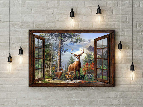 Deer Canvas - CV014PA