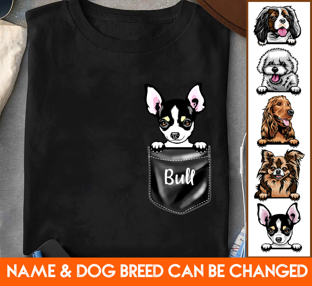A Pocket Dog Personalized Shirt - TS052PS