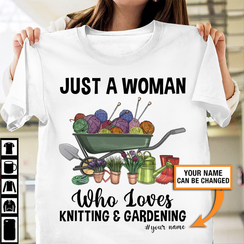 Personalized Knitting T-shirt - TS118PS