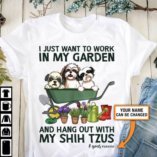Personalized Shihtzu T-shirt - TS121PS