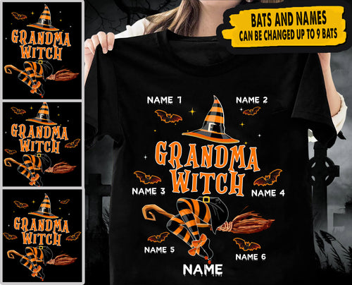 Grandma Witch Wicca Personalized Shirt - TS082PS